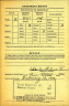 Bernard Riegel WW2 Draft Card Back