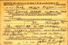 John Anselm Riegel WW2 Draft Card Front