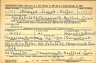 Edward Keller WW2 Draft Card Front