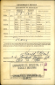 Joseph Leo Brewer WW2 Draft Card Back